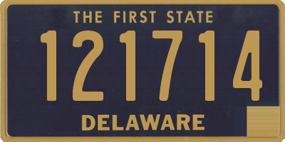 DE license plate 121714