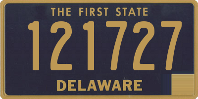 DE license plate 121727