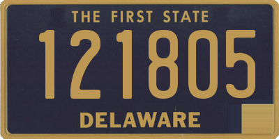 DE license plate 121805