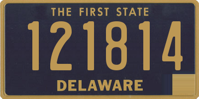 DE license plate 121814