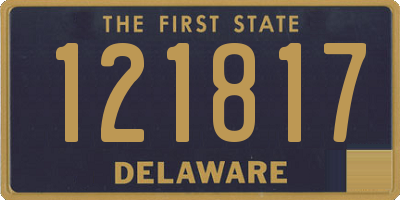 DE license plate 121817