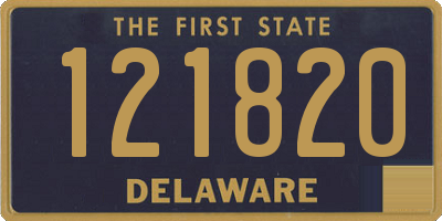 DE license plate 121820