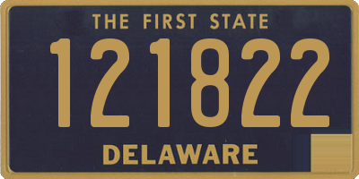 DE license plate 121822