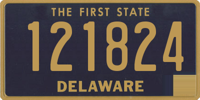 DE license plate 121824