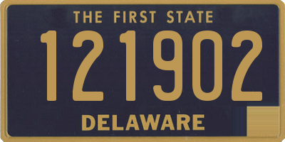 DE license plate 121902