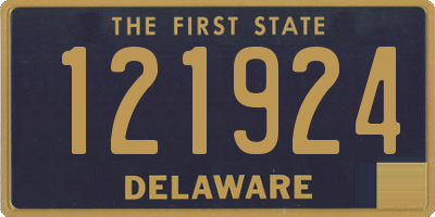 DE license plate 121924