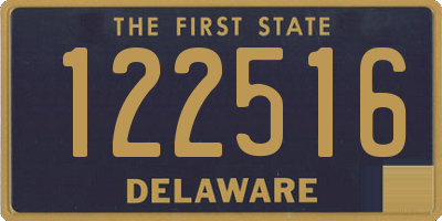 DE license plate 122516