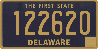 DE license plate 122620