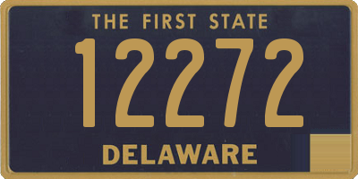 DE license plate 12272