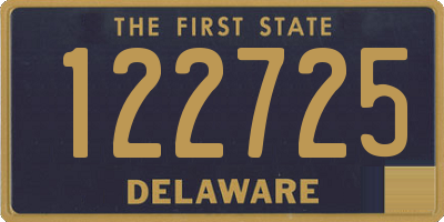 DE license plate 122725