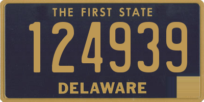 DE license plate 124939