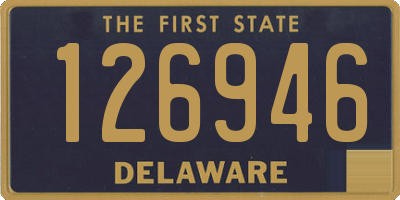 DE license plate 126946