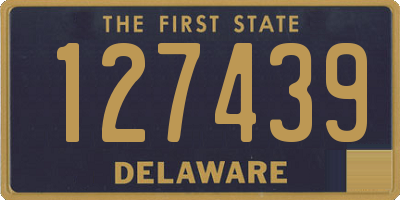 DE license plate 127439