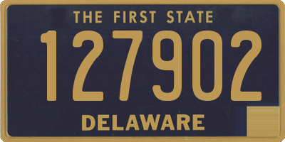 DE license plate 127902