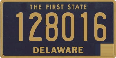 DE license plate 128016