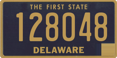 DE license plate 128048