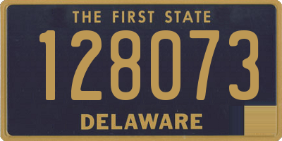 DE license plate 128073