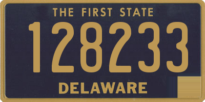 DE license plate 128233