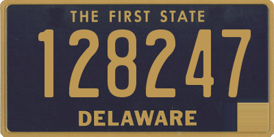 DE license plate 128247