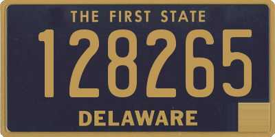 DE license plate 128265