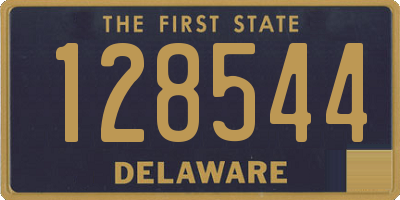 DE license plate 128544