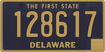 DE license plate 128617