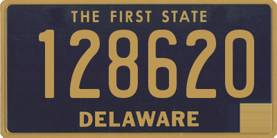 DE license plate 128620