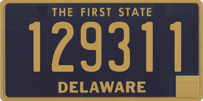 DE license plate 129311