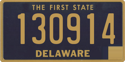 DE license plate 130914