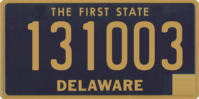 DE license plate 131003