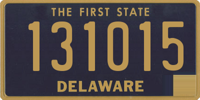 DE license plate 131015