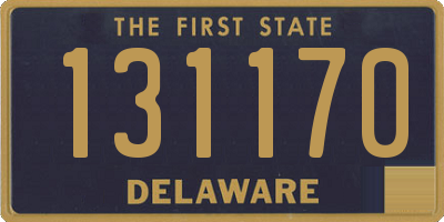 DE license plate 131170