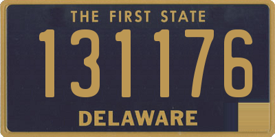 DE license plate 131176