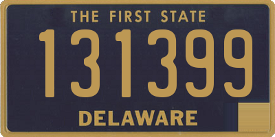 DE license plate 131399