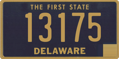 DE license plate 13175