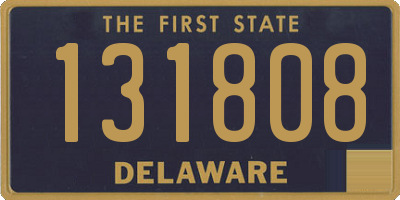 DE license plate 131808