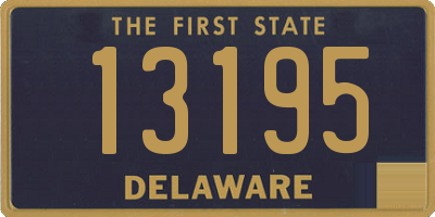 DE license plate 13195