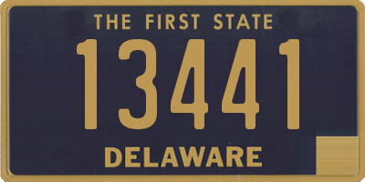 DE license plate 13441