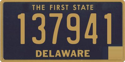 DE license plate 137941