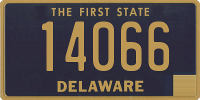 DE license plate 14066