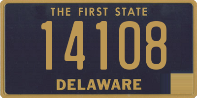 DE license plate 14108