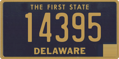 DE license plate 14395