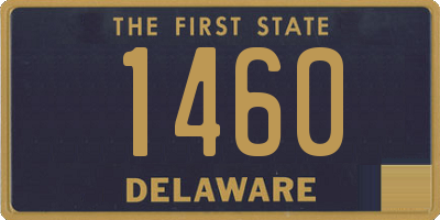 DE license plate 1460