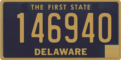 DE license plate 146940