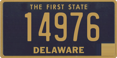 DE license plate 14976