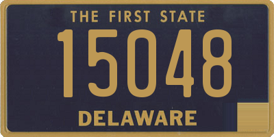 DE license plate 15048