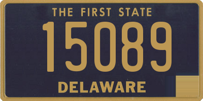 DE license plate 15089