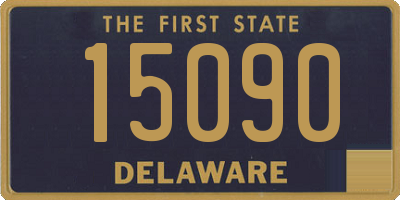 DE license plate 15090