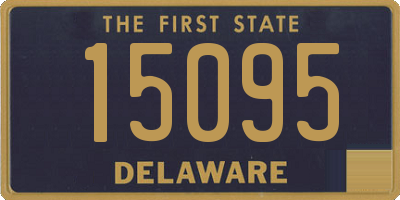 DE license plate 15095