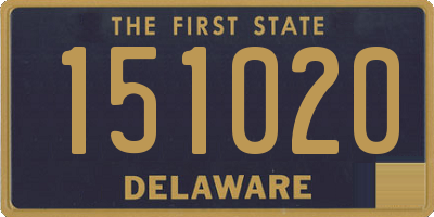 DE license plate 151020